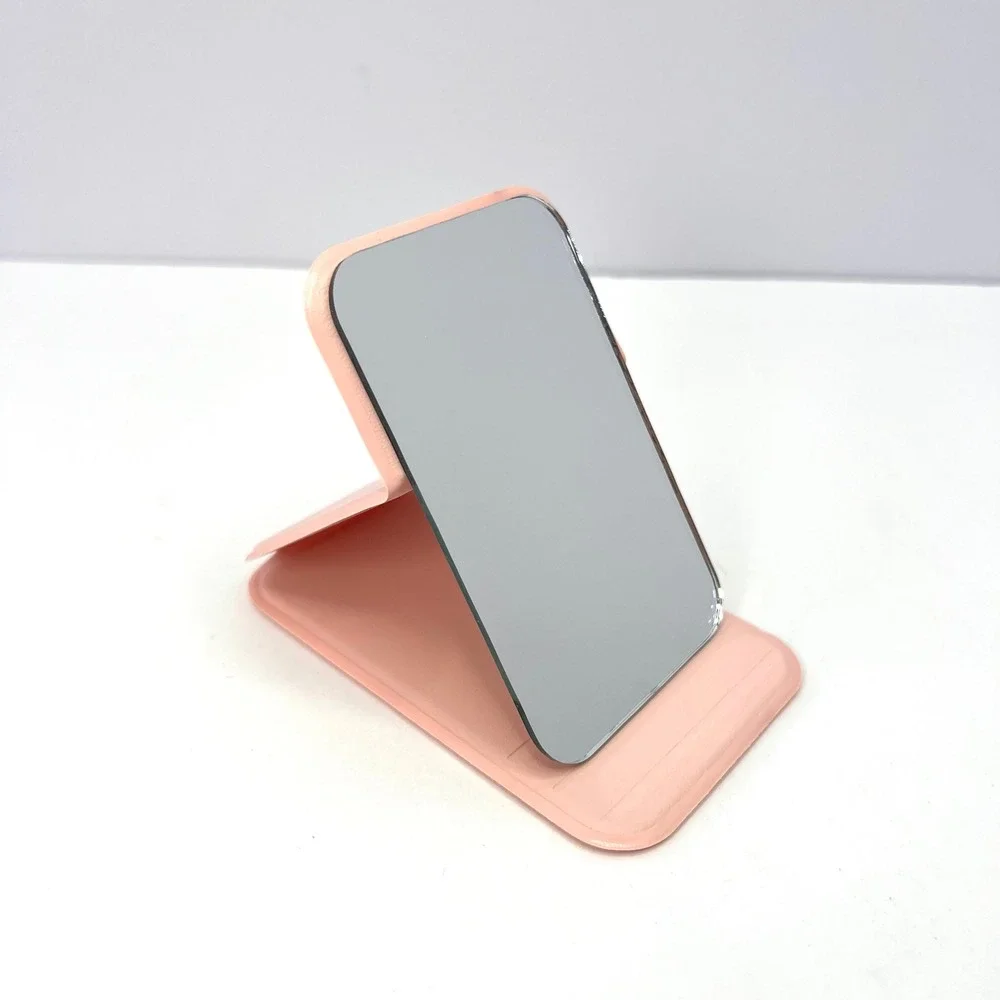 Lot of 10 Pink Folding Vanity Mirror 4x3